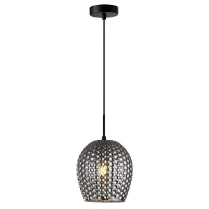 CLA Fossetta 1 Light Pendant Light Black by Compact Lamps Australia, a Pendant Lighting for sale on Style Sourcebook