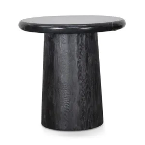 Ex Display - Sinclair Black Marble Round Side Table by Interior Secrets - AfterPay Available by Interior Secrets, a Side Table for sale on Style Sourcebook