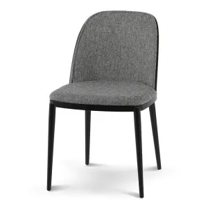 Ex Display - Paxton Dining Chair - Lava Grey by Interior Secrets - AfterPay Available by Interior Secrets, a Dining Chairs for sale on Style Sourcebook