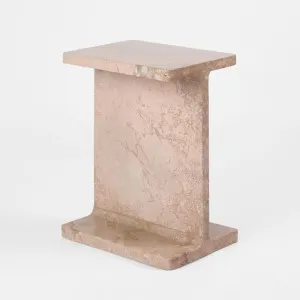 Iza I Beam Side Table Pink by Florabelle Living, a Coffee Table for sale on Style Sourcebook
