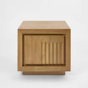 Rock Bedside Natural 2 dwr by Florabelle Living, a Coffee Table for sale on Style Sourcebook