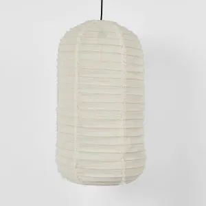 Nendo Capsule Shade Large Marshmallow (Shade only) by Florabelle Living, a Pendant Lighting for sale on Style Sourcebook