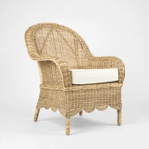 Long Island Rattan Occasional ArmChair by Florabelle Living, a Chairs for sale on Style Sourcebook