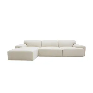 Copenhagen Alpine Mist Chaise Sofa - 3 Seater by null, a Sofas for sale on Style Sourcebook