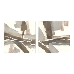White Placid, Set of 2 by Gioia Wall Art, a Prints for sale on Style Sourcebook