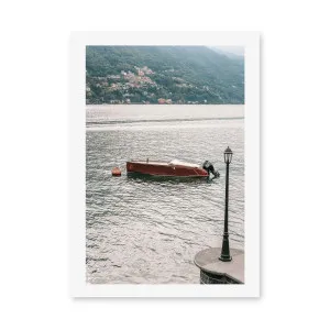 Riva Boat Stop, Lake Como, Italy by Gioia Wall Art, a Prints for sale on Style Sourcebook