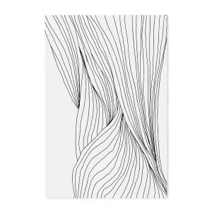 Black Lines, Style A by Gioia Wall Art, a Prints for sale on Style Sourcebook