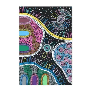 Guarded From The Wilderness by Gioia Wall Art, a Aboriginal Art for sale on Style Sourcebook