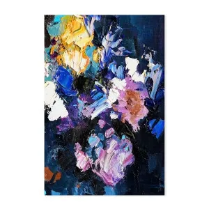 Wisteria Flowers , Hand-Painted Canvas by Gioia Wall Art, a Painted Canvases for sale on Style Sourcebook