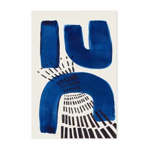 Blue Horse Shoe by Gioia Wall Art, a Prints for sale on Style Sourcebook