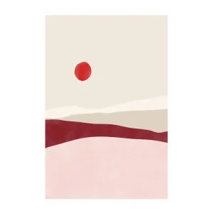 Red Sunrise by Gioia Wall Art, a Prints for sale on Style Sourcebook