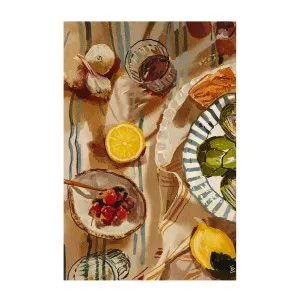 Mediterranean Lunch by Gioia Wall Art, a Prints for sale on Style Sourcebook