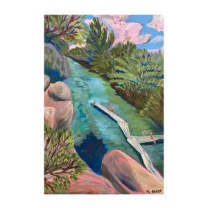 Waterfall Slide by Gioia Wall Art, a Prints for sale on Style Sourcebook