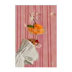 Festive Tangerine by Gioia Wall Art, a Prints for sale on Style Sourcebook