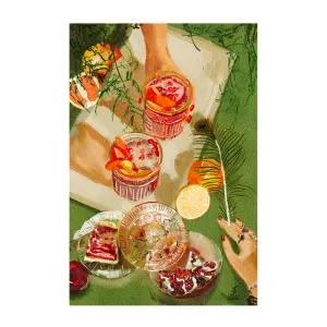 Pomegrante Cocktails by Gioia Wall Art, a Prints for sale on Style Sourcebook