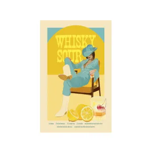 Cocktails Whiskysour by Gioia Wall Art, a Prints for sale on Style Sourcebook