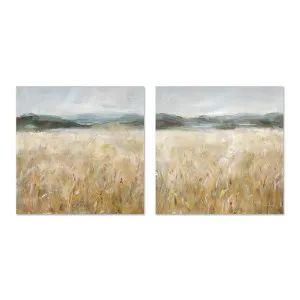 Field of Gold, Style A & B, Set Of 2 by Gioia Wall Art, a Prints for sale on Style Sourcebook