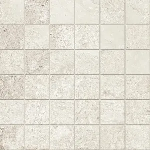 Crossland Pearl Square Textured Mosaic Tile by null, a Outdoor Tiles & Pavers for sale on Style Sourcebook