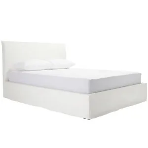Noosa Lift Storage Bed Frame Pure White by null, a Beds & Bed Frames for sale on Style Sourcebook