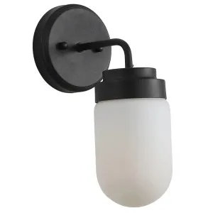 Oriel Lighting Dunburn Wall Light Black by Oriel Lighting, a Outdoor Lighting for sale on Style Sourcebook
