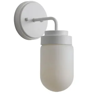 Oriel Lighting Dunburn Wall Light White by Oriel Lighting, a Outdoor Lighting for sale on Style Sourcebook