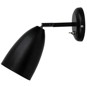 Oriel Lighting Salem Adjustable Wall Light Black by Oriel Lighting, a Outdoor Lighting for sale on Style Sourcebook