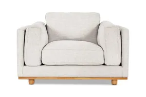 Nevada Modern Armchair, Grey, by Lounge Lovers by Lounge Lovers, a Chairs for sale on Style Sourcebook