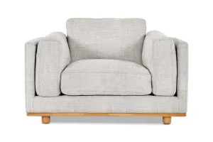 Nevada Modern Armchair, Grey, by Lounge Lovers by Lounge Lovers, a Chairs for sale on Style Sourcebook