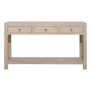 Royal Console Table 160cm in Reclaimed Elm by OzDesignFurniture, a Console Table for sale on Style Sourcebook