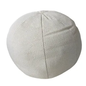 Billie Linen Cotton Cushion Round 30cm Diameter - Cream White by null, a Cushions, Decorative Pillows for sale on Style Sourcebook