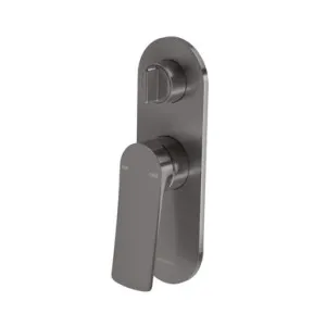 Kusabi Switchmix Shower/Bath Diverter Mixer Complete Kit | Made From Brass In Brushed Carbon By Phoenix by PHOENIX, a Bathroom Taps & Mixers for sale on Style Sourcebook