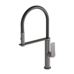Kusabi Flexi Hose Sink Mixer | Made From Silicone/Brass In Brushed Carbon By Phoenix by PHOENIX, a Kitchen Taps & Mixers for sale on Style Sourcebook