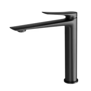 Kusabi Vessel Mixer | Made From Brass In Matte Black By Phoenix by PHOENIX, a Bathroom Taps & Mixers for sale on Style Sourcebook