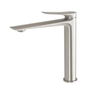 Kusabi Vessel Mixer | Made From Brass In Brushed Nickel By Phoenix by PHOENIX, a Bathroom Taps & Mixers for sale on Style Sourcebook
