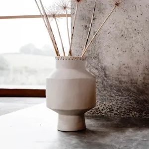 Wabi Vase in Natural | 25x25x35cm | Eadie Lifestyle by null, a Vases & Jars for sale on Style Sourcebook
