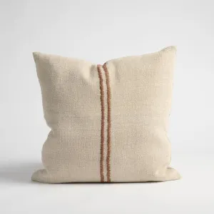 Orion Linen Cushion in Natural/Chocolate  |  Cover Only 40x60cm  |  Eadie Lifestyle by null, a Cushions, Decorative Pillows for sale on Style Sourcebook
