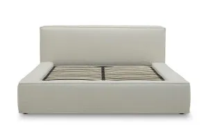 Oasis Gaslift Queen Bed Frame, Florence Stone, by Lounge Lovers by Lounge Lovers, a Beds & Bed Frames for sale on Style Sourcebook