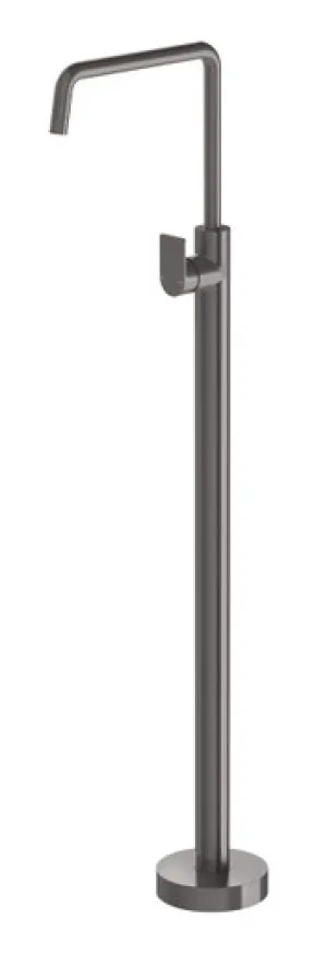 Mekko Floor Mounted Bath Mixer | Made From Brass In Brushed Carbon By Phoenix by PHOENIX, a Bathroom Taps & Mixers for sale on Style Sourcebook