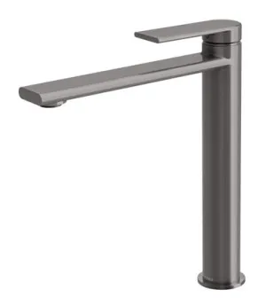 Teel Vessel Mixer | Made From Brass In Brushed Carbon By Phoenix by PHOENIX, a Bathroom Taps & Mixers for sale on Style Sourcebook