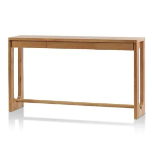 Ex Display - Altena 1.5m Console Table - Natural by Interior Secrets - AfterPay Available by Interior Secrets, a Console Table for sale on Style Sourcebook