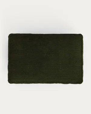 Blok cushion thick green corduroy 40 x 60 cm by null, a Sofas for sale on Style Sourcebook
