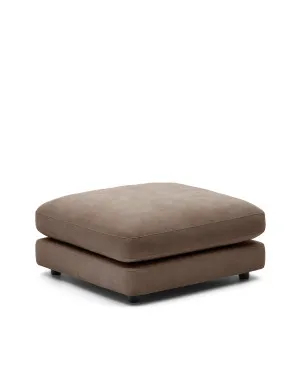 Gala footrest taupe, 90x90cm by null, a Ottomans for sale on Style Sourcebook