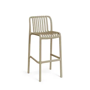 Isabellini stackable outdoor stool in beige 75 cm by null, a Outdoor Chairs for sale on Style Sourcebook