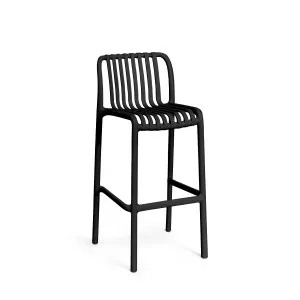Isabellini stackable outdoor stool in black 75 cm by null, a Outdoor Chairs for sale on Style Sourcebook