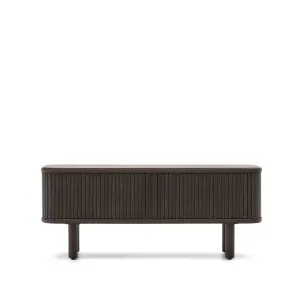 Mailen 2 door TV stand in ash veneer with a dark finish 120 x 50 cm by null, a Entertainment Units & TV Stands for sale on Style Sourcebook