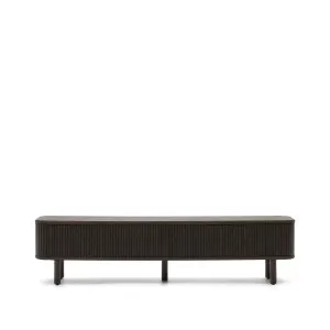 Mailen 2 door TV stand in ash veneer with a dark finish 200 x 50 cm by null, a Entertainment Units & TV Stands for sale on Style Sourcebook