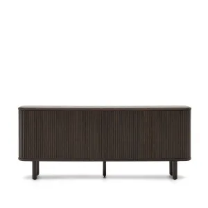 Mailen 2 door sideboard in ash veneer with a dark finish 180 x 75 cm by null, a Sideboards, Buffets & Trolleys for sale on Style Sourcebook