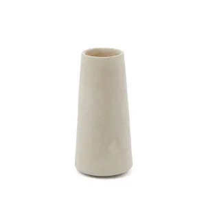 Silvara papier mâché vase in white 16 cm by null, a Vases & Jars for sale on Style Sourcebook