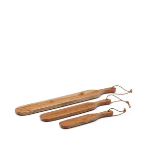 Selvira set of 3 acacia wood serving boards by null, a Garden Decor for sale on Style Sourcebook
