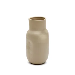 Macaire beige ceramic vase Ø 34 cm by null, a Vases & Jars for sale on Style Sourcebook